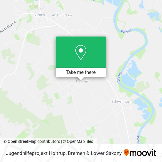 Jugendhilfeprojekt Holtrup map