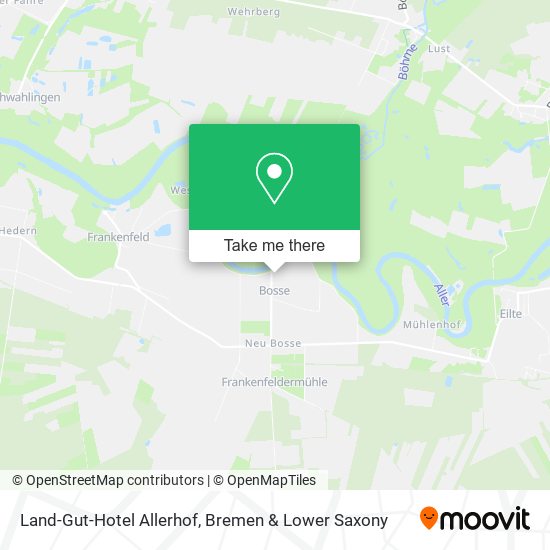Land-Gut-Hotel Allerhof map