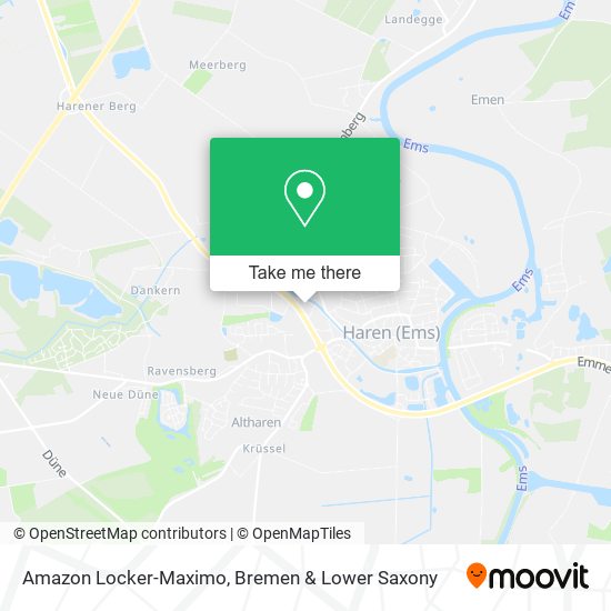 Amazon Locker-Maximo map