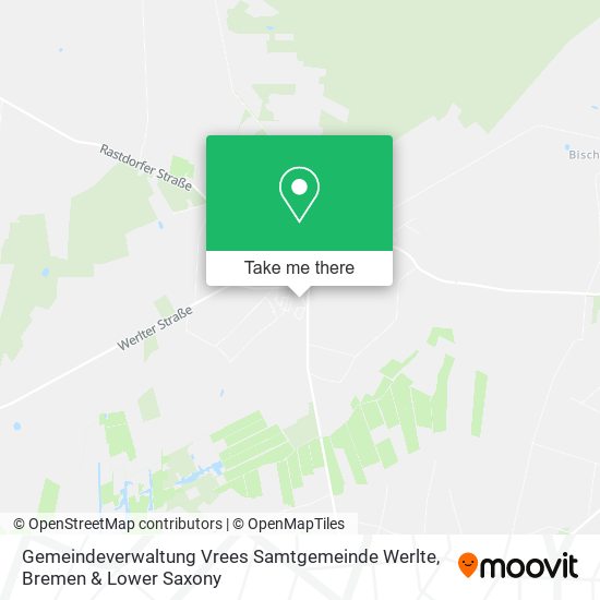 Gemeindeverwaltung Vrees Samtgemeinde Werlte map