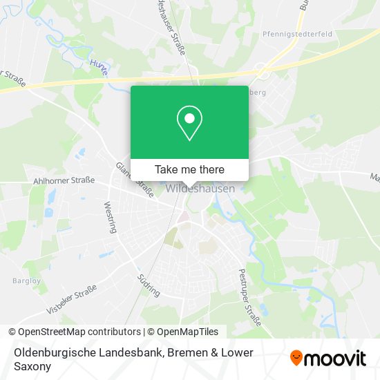 Oldenburgische Landesbank map