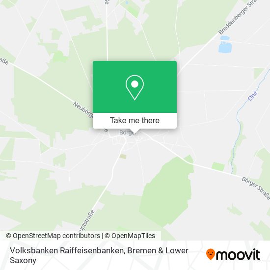 Volksbanken Raiffeisenbanken map