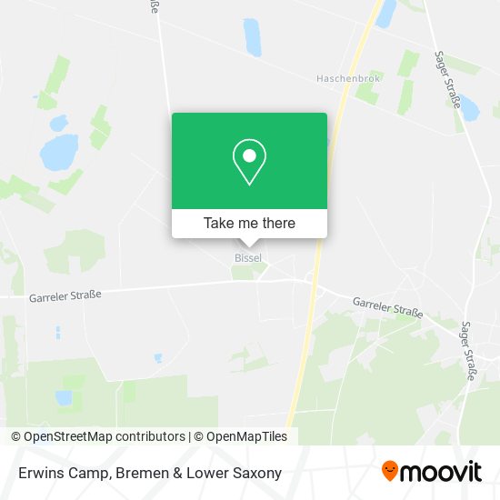 Erwins Camp map