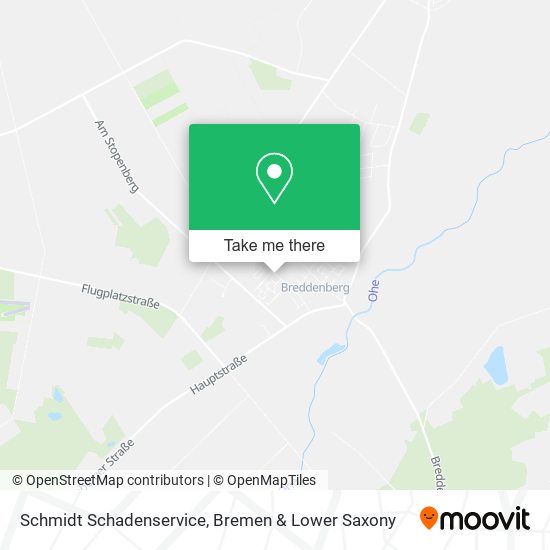 Schmidt Schadenservice map