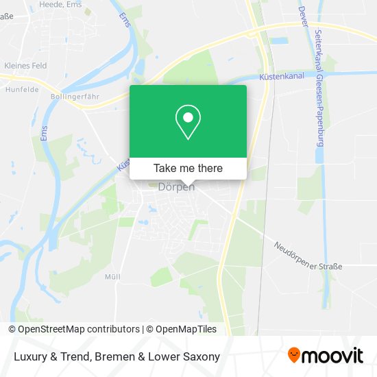 Luxury & Trend map