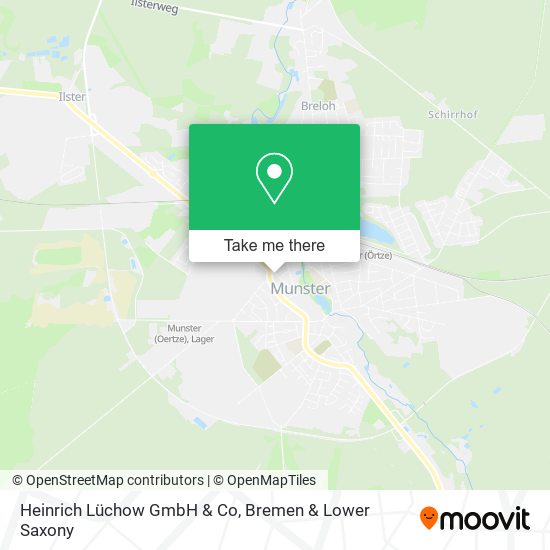 Heinrich Lüchow GmbH & Co map