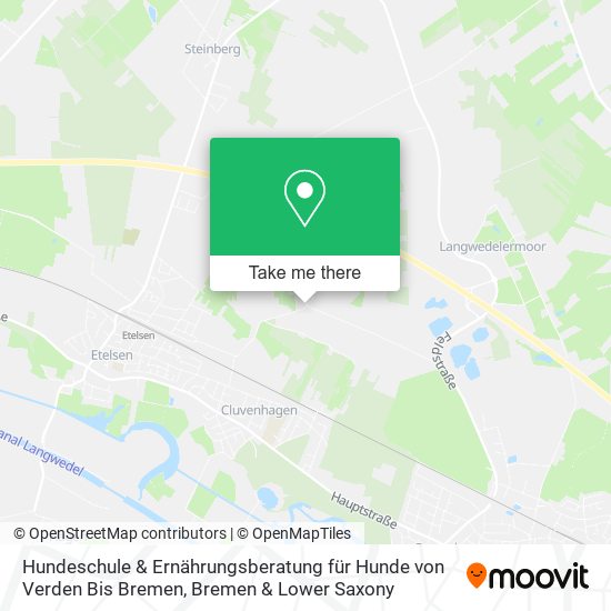 Hundeschule & Ernährungsberatung für Hunde von Verden Bis Bremen map