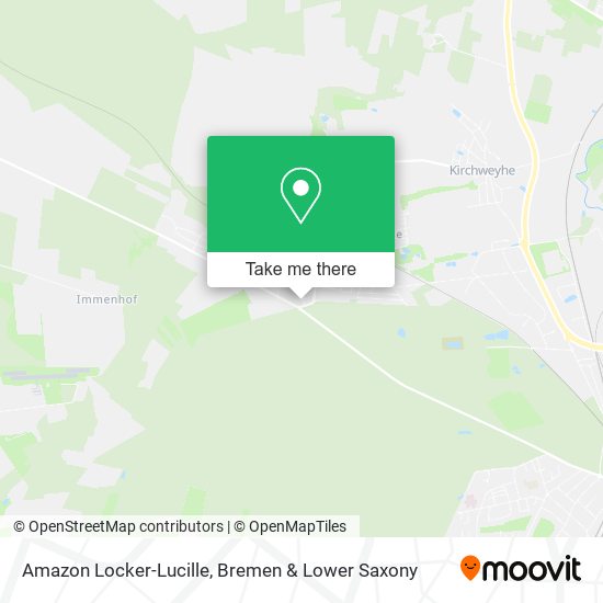 Amazon Locker-Lucille map