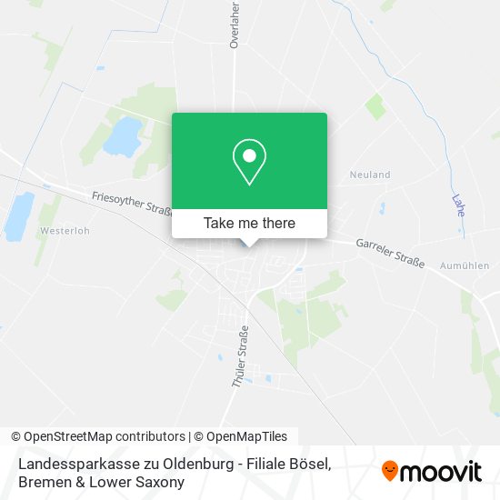 Landessparkasse zu Oldenburg - Filiale Bösel map
