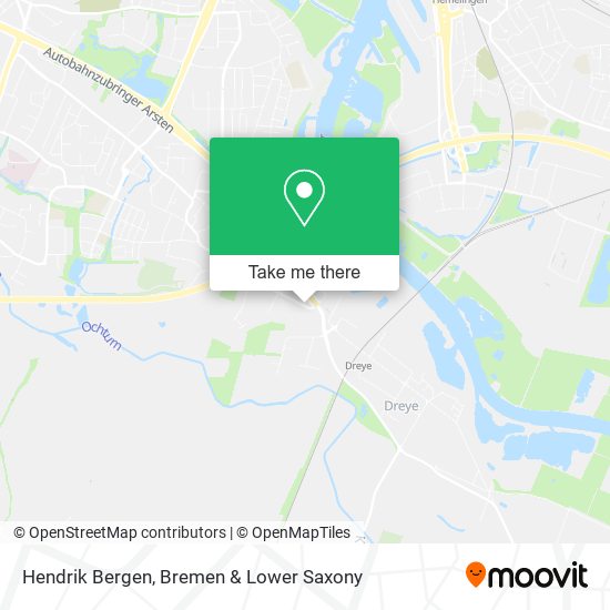 Hendrik Bergen map
