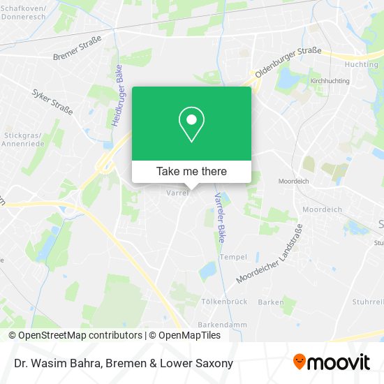 Dr. Wasim Bahra map