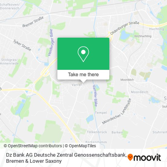 Dz Bank AG Deutsche Zentral Genossenschaftsbank map