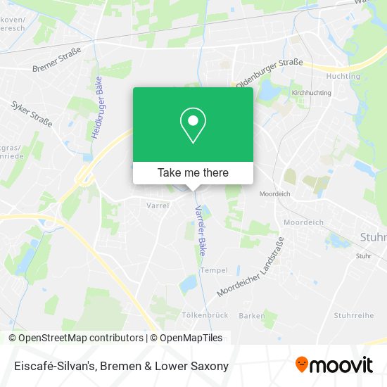 Eiscafé-Silvan's map