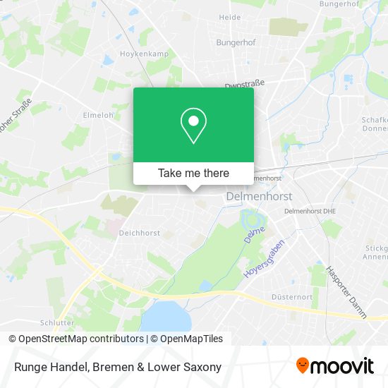 Runge Handel map