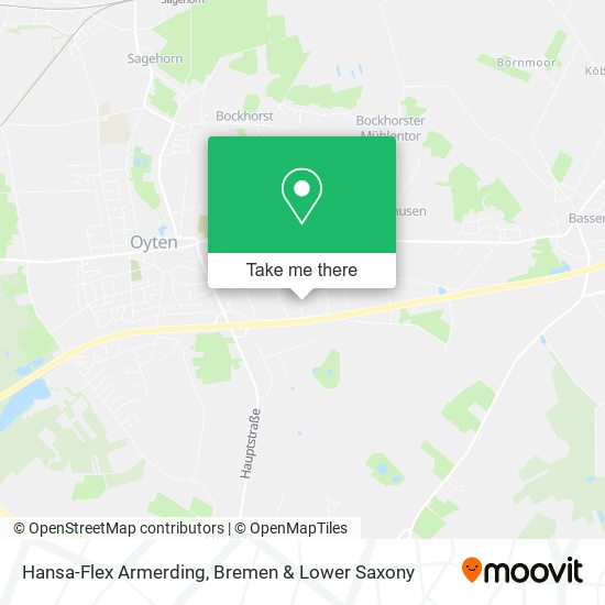 Hansa-Flex Armerding map
