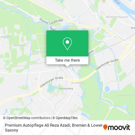 Premium Autopflege Ali Reza Azadi map