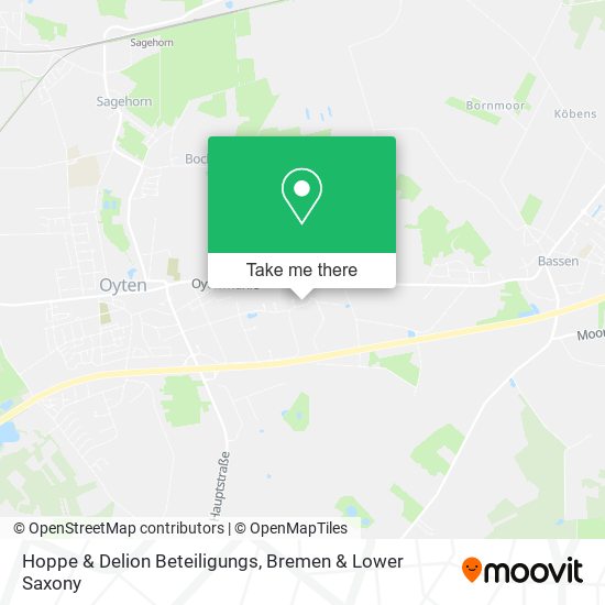 Hoppe & Delion Beteiligungs map