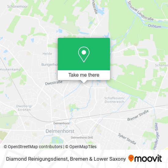 Diamond Reinigungsdienst map