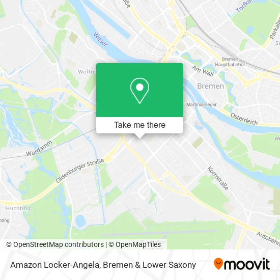 Карта Amazon Locker-Angela
