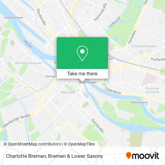 Charlotte Bremen map
