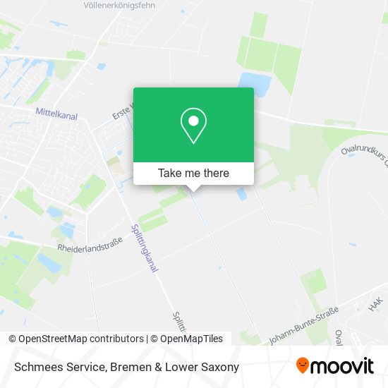 Schmees Service map