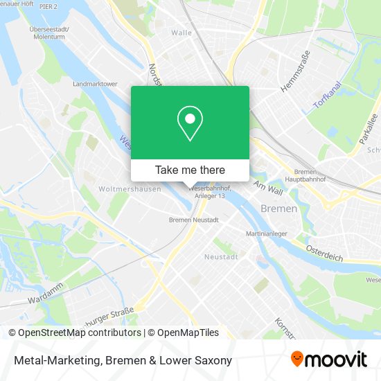 Metal-Marketing map