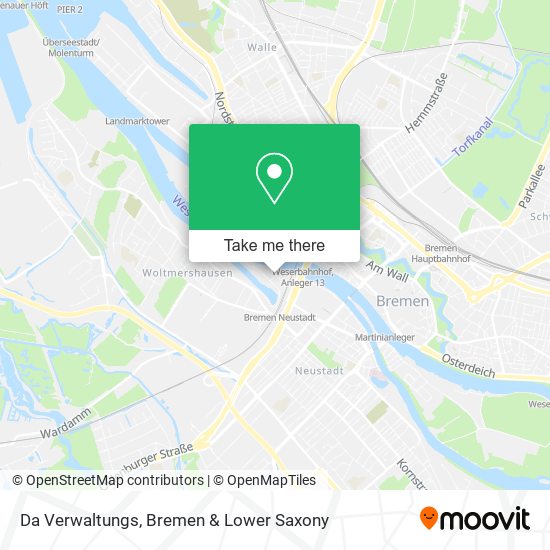 Da Verwaltungs map