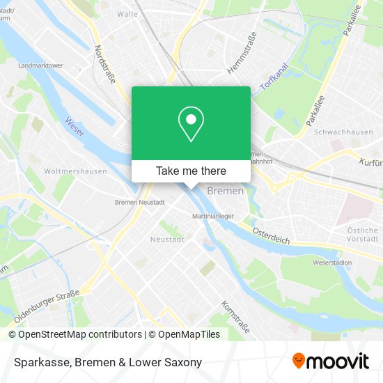 Sparkasse map