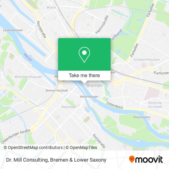 Dr. Mill Consulting map