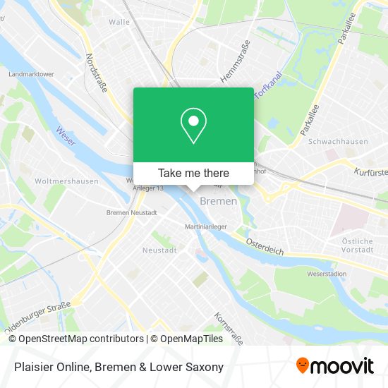 Plaisier Online map