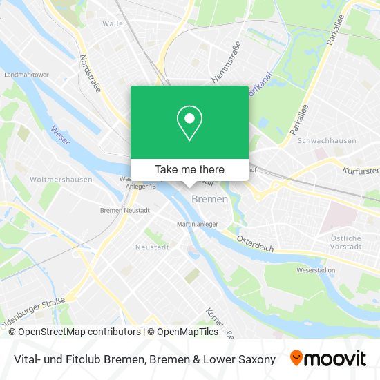Vital- und Fitclub Bremen map