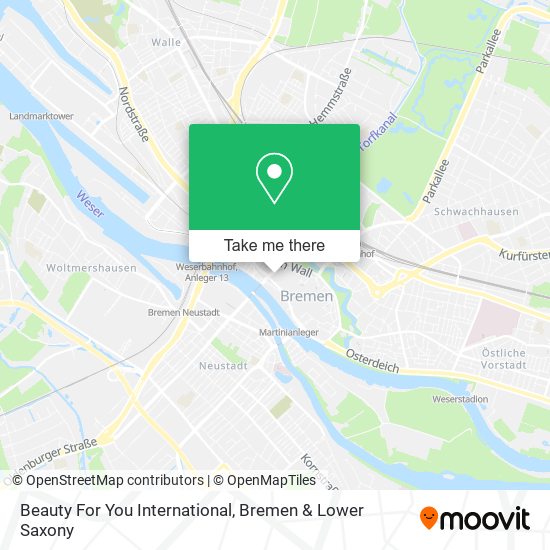 Beauty For You International map