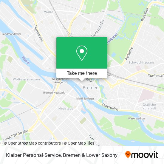 Klaiber Personal-Service map