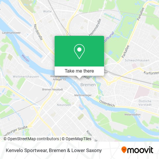 Kenvelo Sportwear map