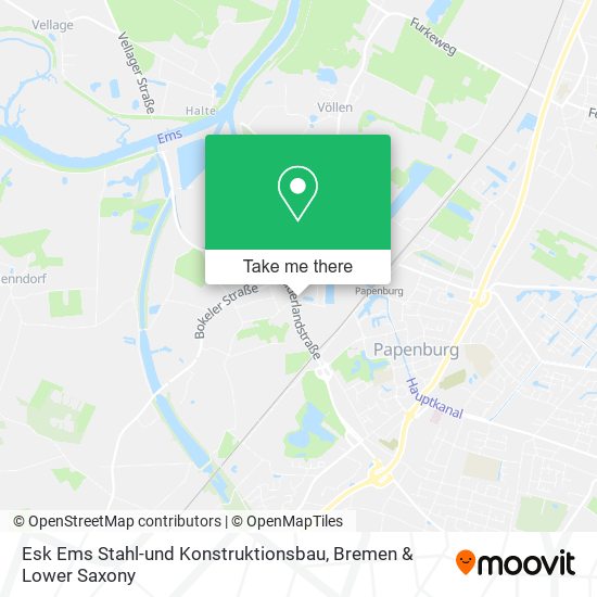 Esk Ems Stahl-und Konstruktionsbau map