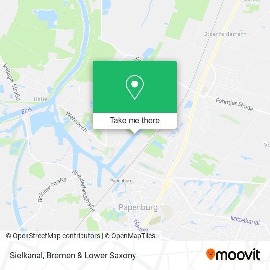 Sielkanal map