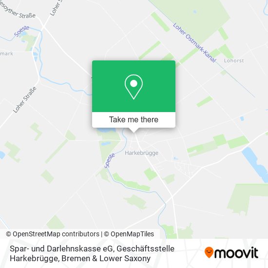 Spar- und Darlehnskasse eG, Geschäftsstelle Harkebrügge map