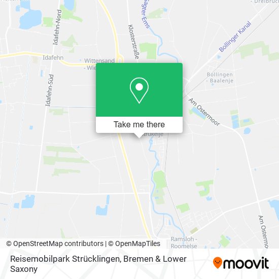 Reisemobilpark Strücklingen map