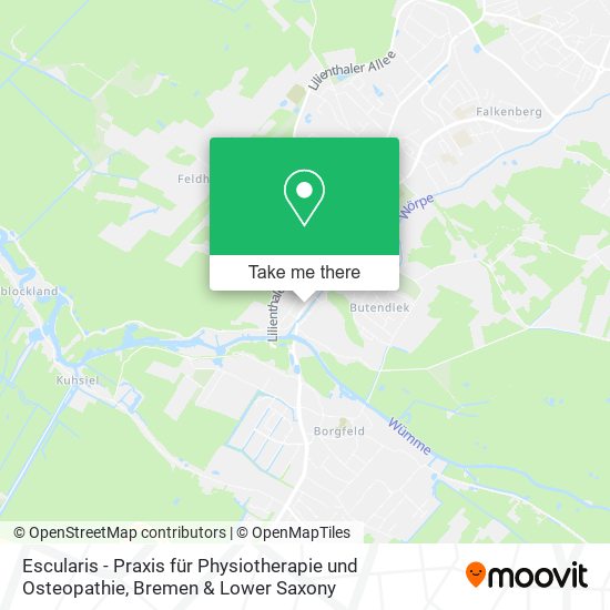 Escularis - Praxis für Physiotherapie und Osteopathie map