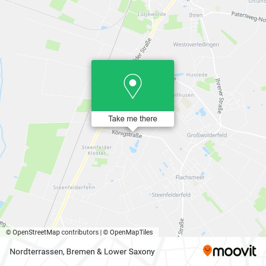 Nordterrassen map