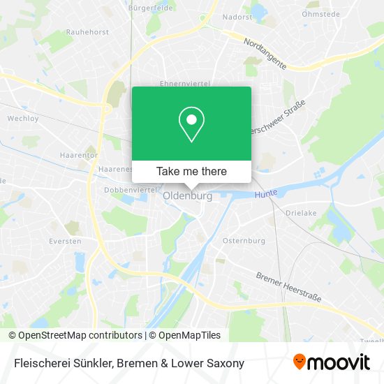 Fleischerei Sünkler map