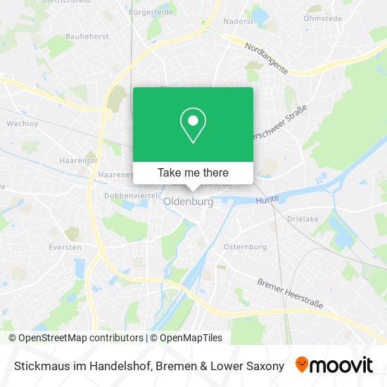Stickmaus im Handelshof map