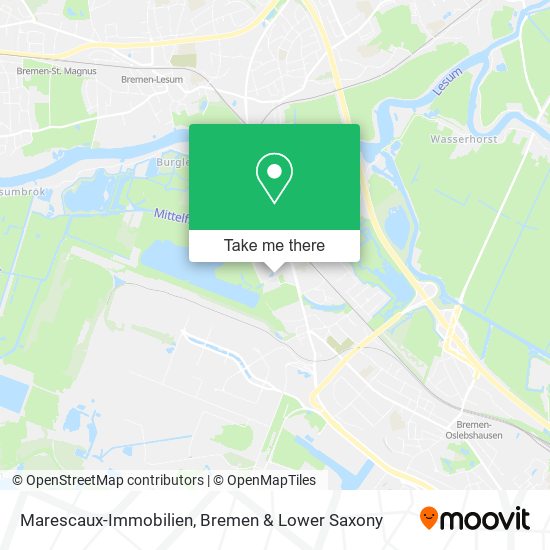 Marescaux-Immobilien map