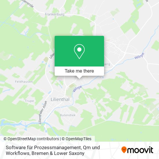 Software für Prozessmanagement, Qm und Workflows map