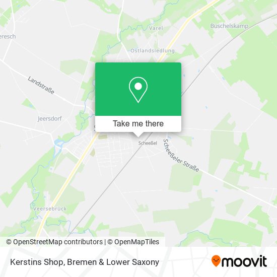Kerstins Shop map