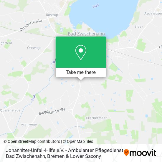 Johanniter-Unfall-Hilfe e.V. - Ambulanter Pflegedienst Bad Zwischenahn map