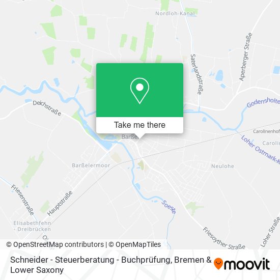 Schneider - Steuerberatung - Buchprüfung map