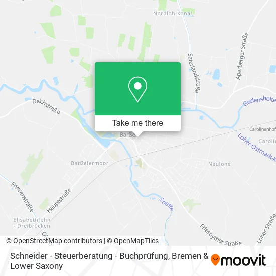 Карта Schneider - Steuerberatung - Buchprüfung
