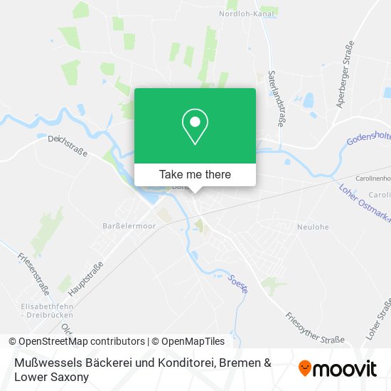 Mußwessels Bäckerei und Konditorei map