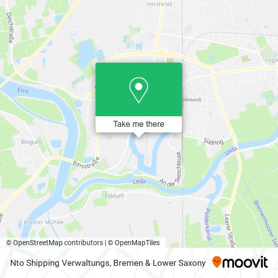 Nto Shipping Verwaltungs map